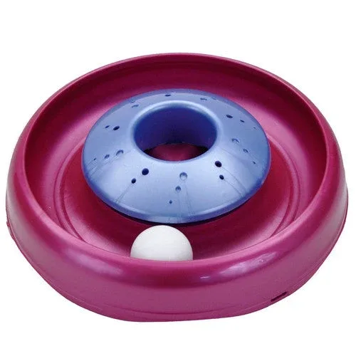 Bergan Cyclone Catnip Cat Toy Aqua, Mulberry - Image 2