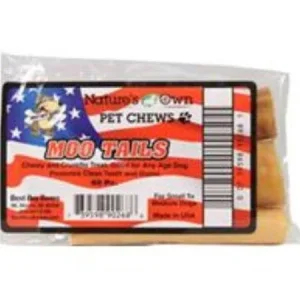 Best Buy Bones USA 4" Moo Tails Bulk 60 Count {L-1}395091