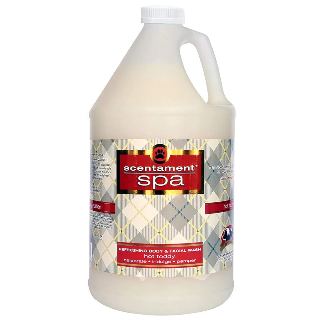 Best Shot Scentament Spa Body and Face Wash, Hot Toddy, 1 Gallon