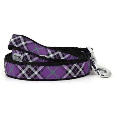 Bias Plaid Purple Collar & Lead Collection - Image 2