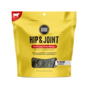 Bixbi Hip & Joint Beef Liver Jerky Dog Treats
