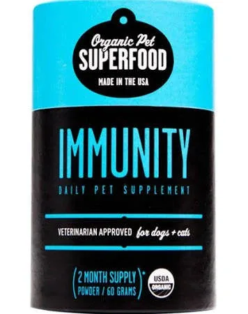 Bixbi Organic Pet Superfood Immunity Premium Supplement For Dogs And Cats-60 Grams-{L+x}