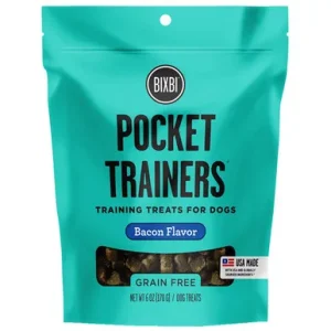 Bixbi Pocket Trainers Bacon Flavor Dog Training Treats