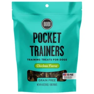 Bixbi Pocket Trainers Chicken Flavor Dog Training Treats
