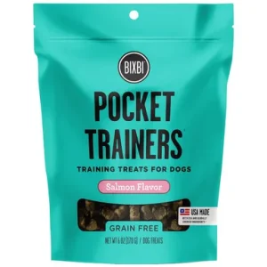 Bixbi Pocket Trainers Salmon Flavor Dog Training Treats