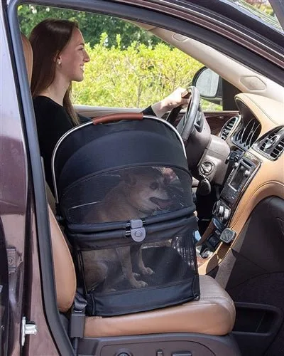 Black View 360 Pet Carrier & Car Seat - Image 2