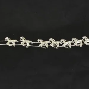 Blazin Roxx Folding Clasp Horse Bracelet
