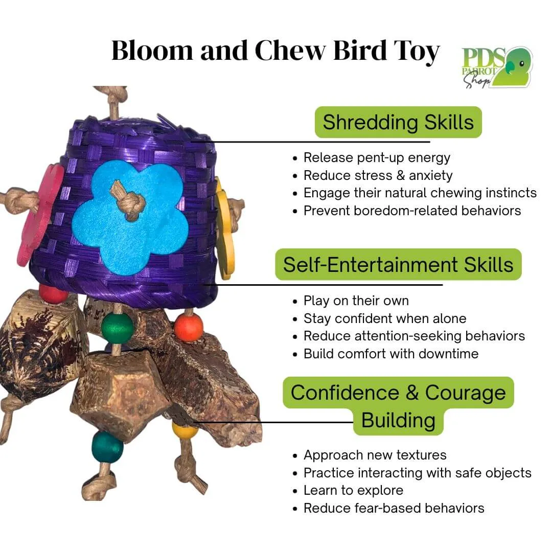 Bloom and Chew Bird Toy - Image 2