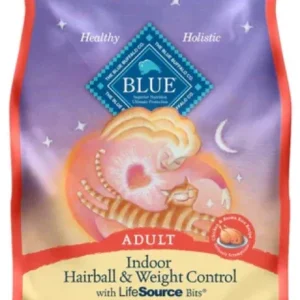 Blue Buffalo Hairball & Weight Control Natural Chicken & Brown Rice Cat Food 7lb