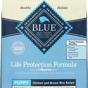 Blue Buffalo Life Protection Natural Chicken & Brown Rice Recipe Puppy Dry Dog Food