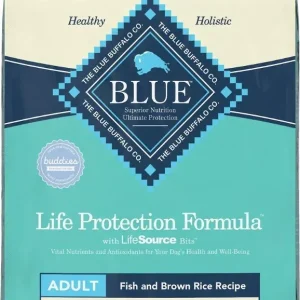 Blue Buffalo Life Protection Natural Fish & Brown Rice Recipe Adult Dry Dog Food