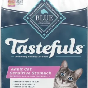 Blue Buffalo Sensitive Stomach Natural Chicken & Brown Rice Dry Cat Food