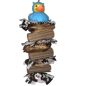 Blue Monster Shredder Bird Toy