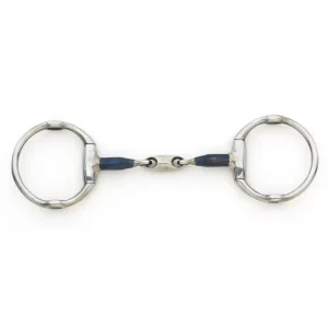 Blue Steel Oval Link Cheltenham Gag Bit