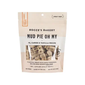 Bocce's Bakery Dog Soft And Chewy Mud Pie, 6 oz