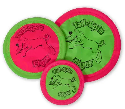 Booda Tail Spin Flyer Dog Toy Multi-Color 7 in - Image 2