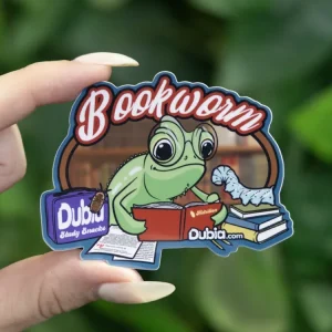 Bookworm Sticker