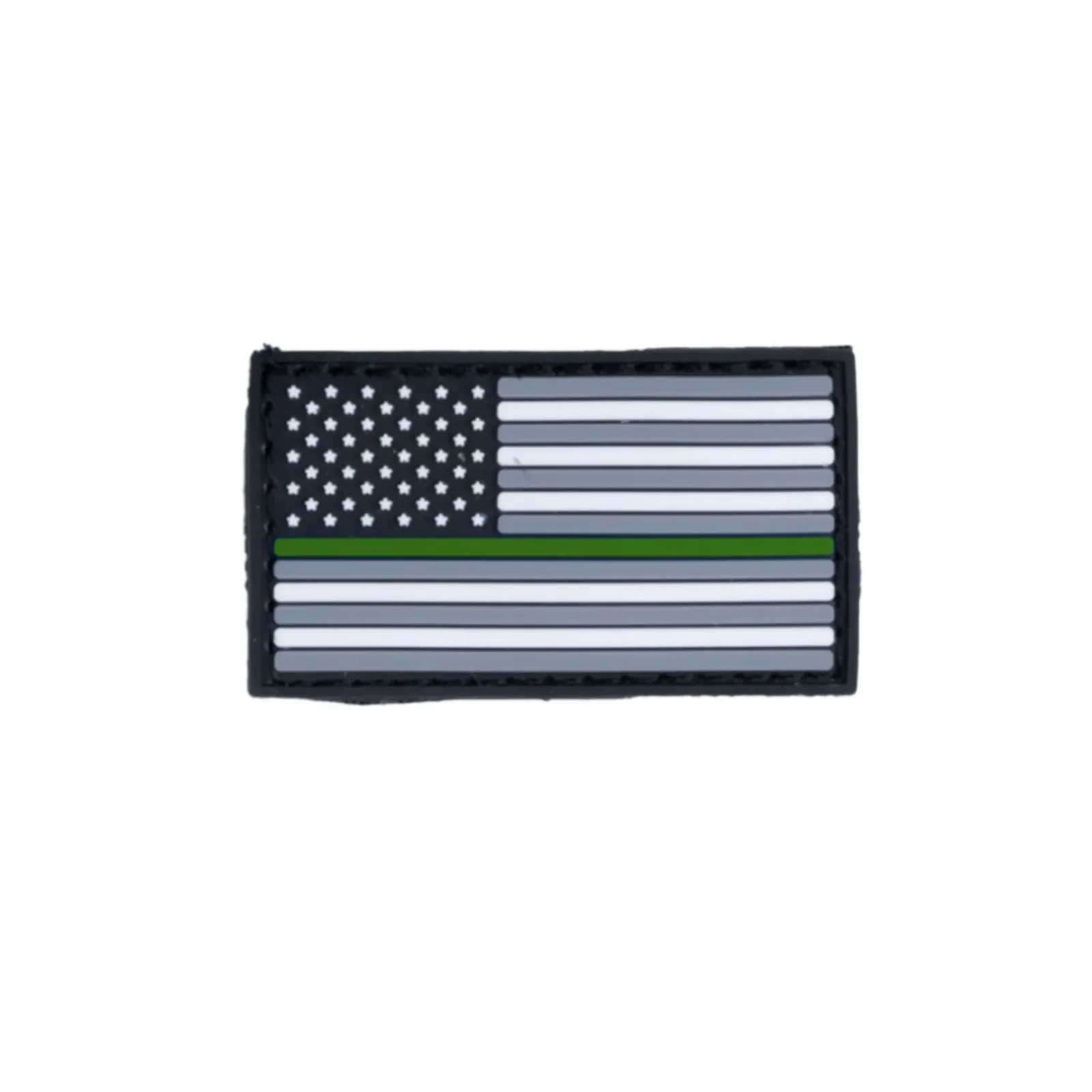 Boss Dog Tactical Dog Collar Patch - USA Thin Green Line