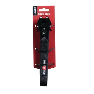 Boss Dog Tactical Dog Leash Black Camo, 4 ft