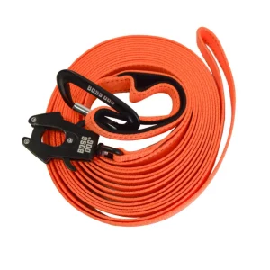 Boss Dog Tactical Nylon Tracking Dog Leash Hunter Orange, 20 ft