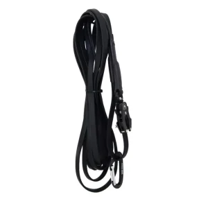 Boss Dog Tactical TPU Long Tracking Dog Leash - Black, 20 ft