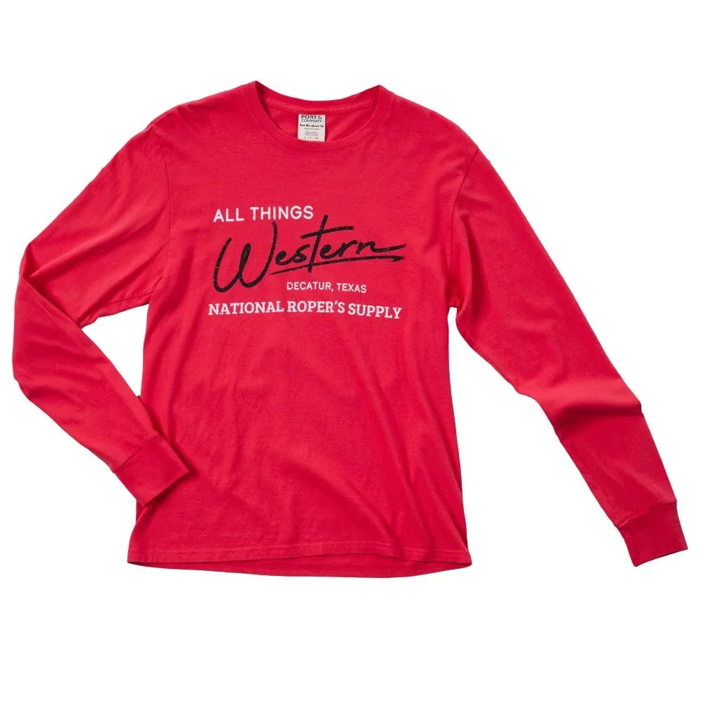 Brandcowboy NRS All Things Western L/S Poppy Tee