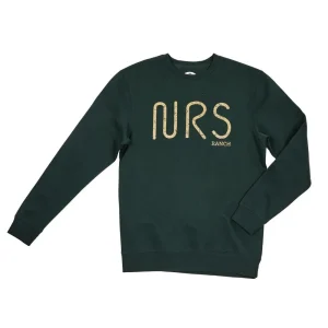 Brandcowboy NRS Running Logo Olive Sweatshirt