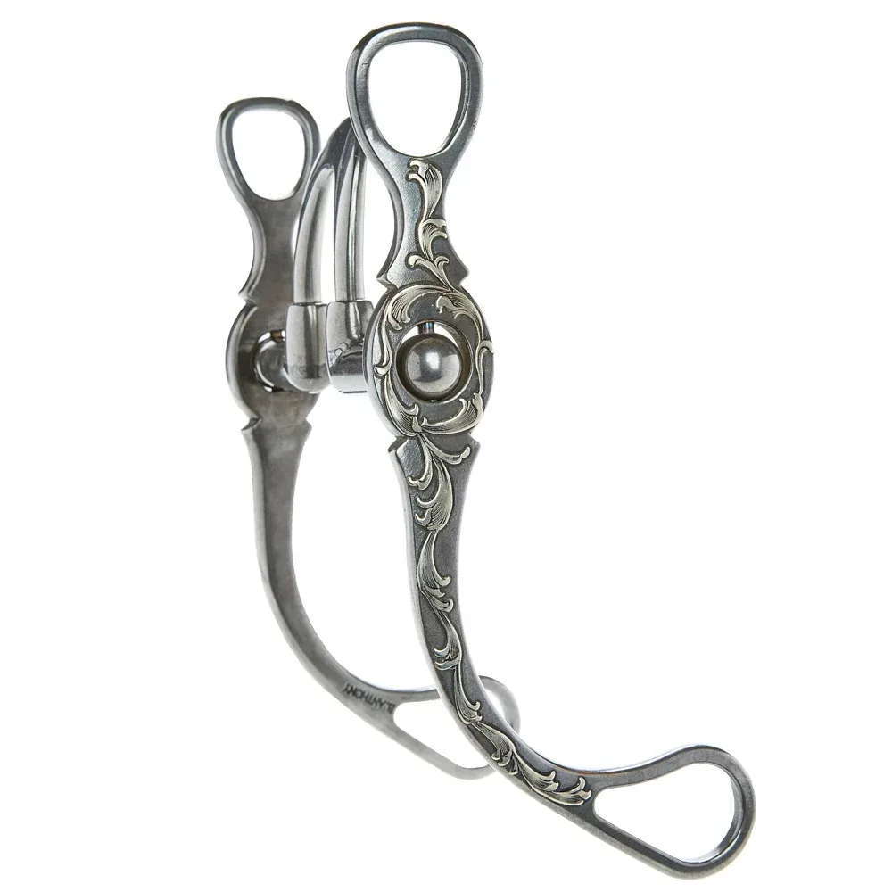 Brandon Anthony Bit & Spur Co. High Port rection Straight Shank Bit - Image 2