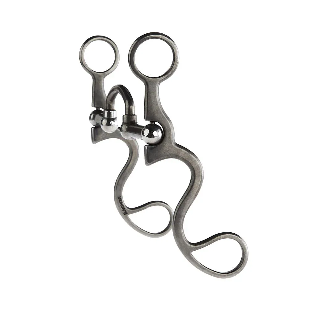 Brandon Anthony Bit & Spur Co. Small rection Port S Shank Bit - Image 2