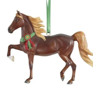 Breyer 2017 Morgan -Beautiful Breeds OrnamentBk/Wh