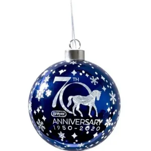 Breyer 2020 Breyer 70th Annv Glass Ball Ornament