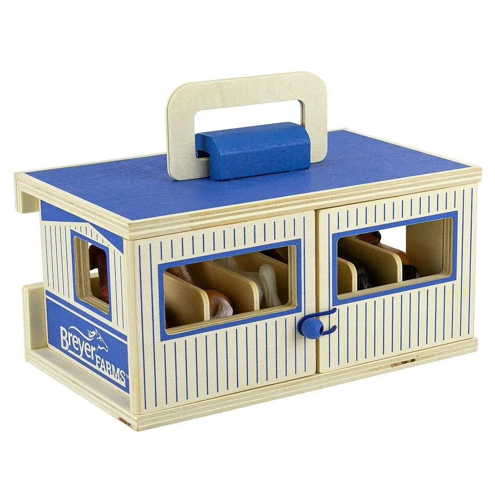 Breyer Farms Wooden Stable Play Set - Image 2