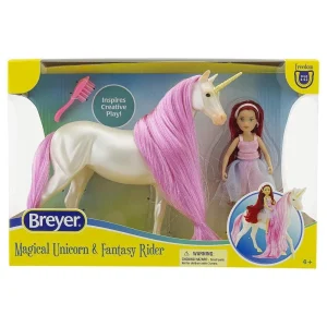 Breyer Magical Unicorn Sky/Fantasy Rider Meadow