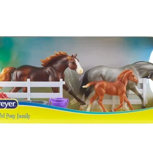 Breyer Playful Pony Horse Family