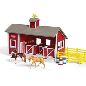 Breyer Stablemates Red Stable Set