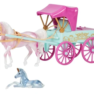 Breyer Unicorn Magic Carriage and Foal