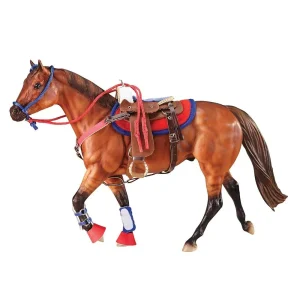 Breyer Western Riding Set In Hot Colors
