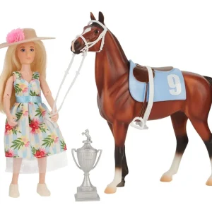 Breyer Winner's Circle Gift Set - Tinsley & Buttercup Breeze