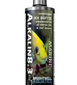 Brightwell Aquatics Alkalin 8.3 - Liquid pH Buffer and Alkalinity (KH) Builder, 20 Liters / 5.3 gal.