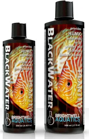 Brightwell Aquatics Black Water Conditioner for Fresh Water Aquaria, 500 ml. / 17 oz.