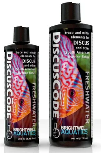 Brightwell Aquatics DiscusCode trace mineral supplement for Discus, 20 Liters / 5.3 gal.