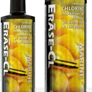 Brightwell Aquatics Erase-Cl Chloramine, Chlorine, and Ammonia Remover, 500 ml. / 17 oz.