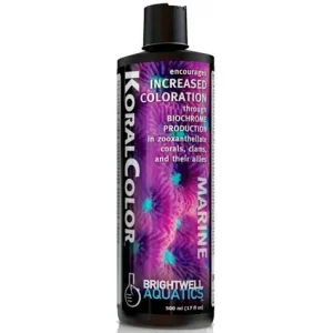 Brightwell Aquatics KoralColor - Encourages Increased Coloration in Corals, 2 Liters / 67.6 oz.