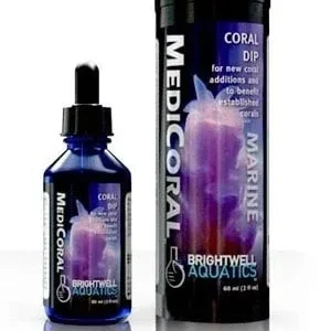 Brightwell Aquatics MediCoral Coral Dip, 30 ml. / 1 oz.