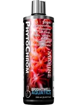 Brightwell Aquatics PhytoChrom - Color Enhancing Phytoplankton 1-30 micron, 2 liter / 67.6 oz.