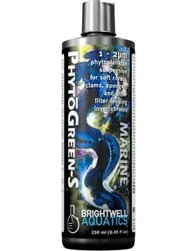 Brightwell Aquatics PhytoGreen-S - Green Phytoplankton (small) 1-2 micron, 20 liter / 5.3 gal.