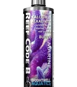 Brightwell Aquatics Reef Code B - Balanced Calcium & Alkalinity System, Part B (Alkalinity), 2 Liters / 67.6 oz.