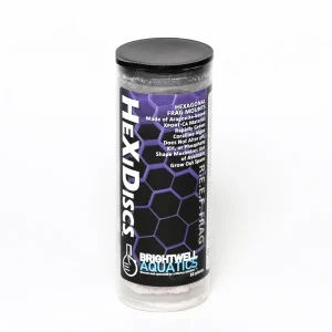 Brightwell Aquatics Xport-Ca R.E.E.F. Ten (10) HeXiDiscs - 1.00"x1.75"x0.50" Hexagonal Discs for Frag Mounting