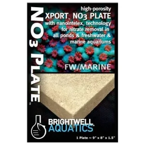 Brightwell Aquatics Xport NO3 Plate - Nominal 9.00" x 8.00" x 1.50"