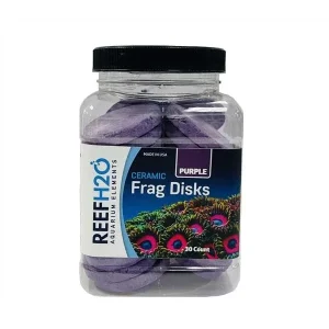 Bulk Ceramic Purple Frag Disks (30 pc) - ReefH2O